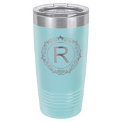 LTM7207-Polar Camel 20 oz. Light Blue Ringneck Vacuum Insulated Tumbler w/Clear Lid