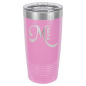 LTM7208-Polar Camel 20 oz. Light Purple Ringneck Vacuum Insulated Tumbler w/Clear Lid