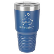 LTM7304-Polar Camel 30 oz. Royal Blue Ringneck Vacuum Insulated Tumbler w/Clear Lid