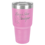 LTM7308-Polar Camel 30 oz. Light Purple Ringneck Vacuum Insulated Tumbler w/Clear Lid