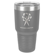 LTM7310-Polar Camel 30 oz. Dark Gray Ringneck Vacuum Insulated Tumbler w/Clear Lid
