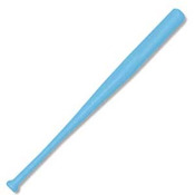 BabyBlueBat  18" MINI BASEBALL BAT BABY BLUE