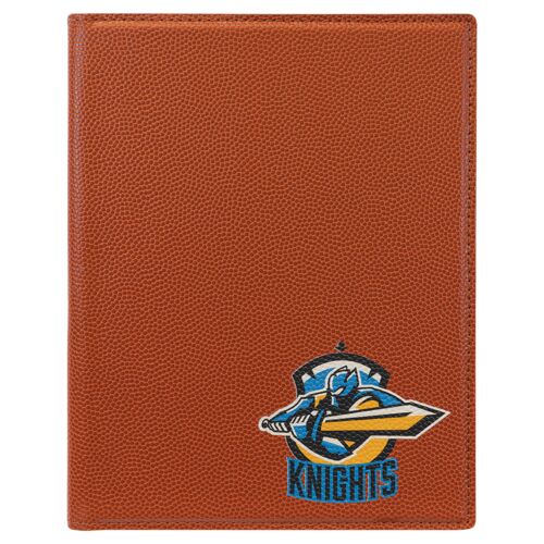 JDS GFT973 - 7" x 9" Basketball Laserable Leatherette Small Portfolio with Notepad GFT973  GFT973 - 7" x 9" Basketball Laserable Leatherette Small Portfolio with Notepad Thumbnail