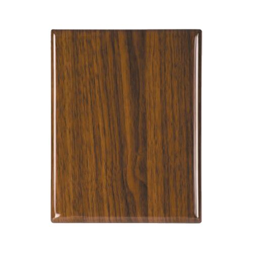 PWF1013-D - 10 1/2" x 13" Walnut Piano Finish Plaque Thumbnail