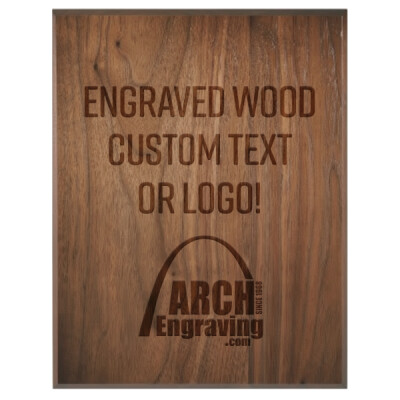 Genuine Walnut Plaque Thumbnail