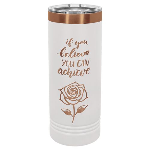 JDS *NEW* 22 oz. ION-Plated Skinny Tumbler with Slider Lid *NEW* 22 oz. ION-Plated Skinny Tumbler with Slider Lid Thumbnail