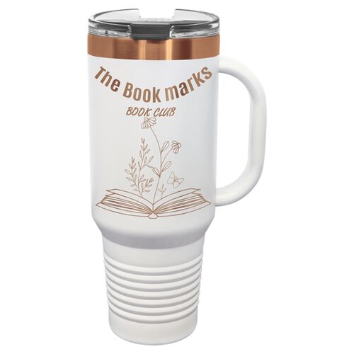 *NEW* Polar Camel 40 oz. ION-Plated Travel Mug with Handle *NEW* Polar Camel 40 oz. ION-Plated Travel Mug with Handle Thumbnail