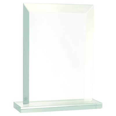 JGS62 - 7 3/4" Rectangle Jade Glass Award Thumbnail