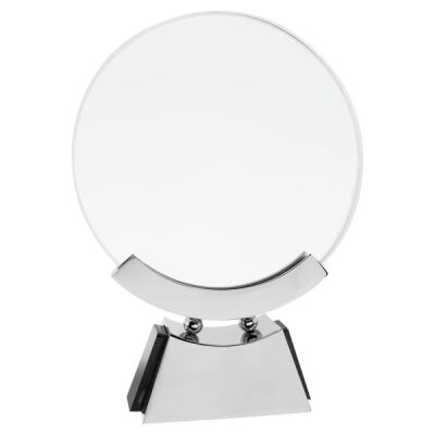 VYG11 Round Voyager Glass with Silver/Black Base Thumbnail