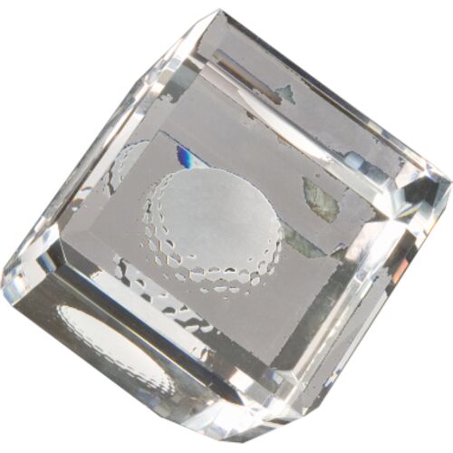 MARCO CRY048XL - 3" x 3" Crystal Cube CRY048XL CRY048XL - 3" x 3" Crystal Cube Thumbnail