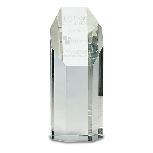 JDS CRY81 Crystal Pillar Award CRY81 CRY81 Crystal Pillar Award Thumbnail