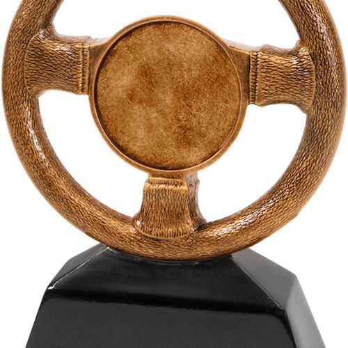 JDS CRS106  7" Antique Gold Steering Wheel Award CRS106 CRS106  7" Antique Gold Steering Wheel Award Thumbnail