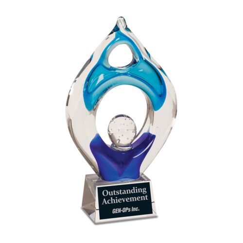 AGS02  10 1/4 inches Winner Art Glass Thumbnail